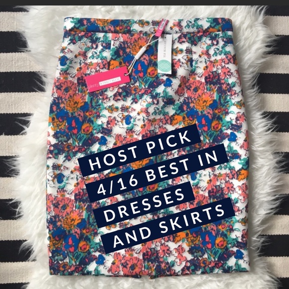 Plenty by Tracy Reese Floral Pencil Skirt Scuba - Picture 4 of 8